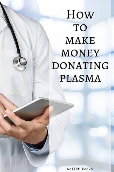 donate plasma to make money