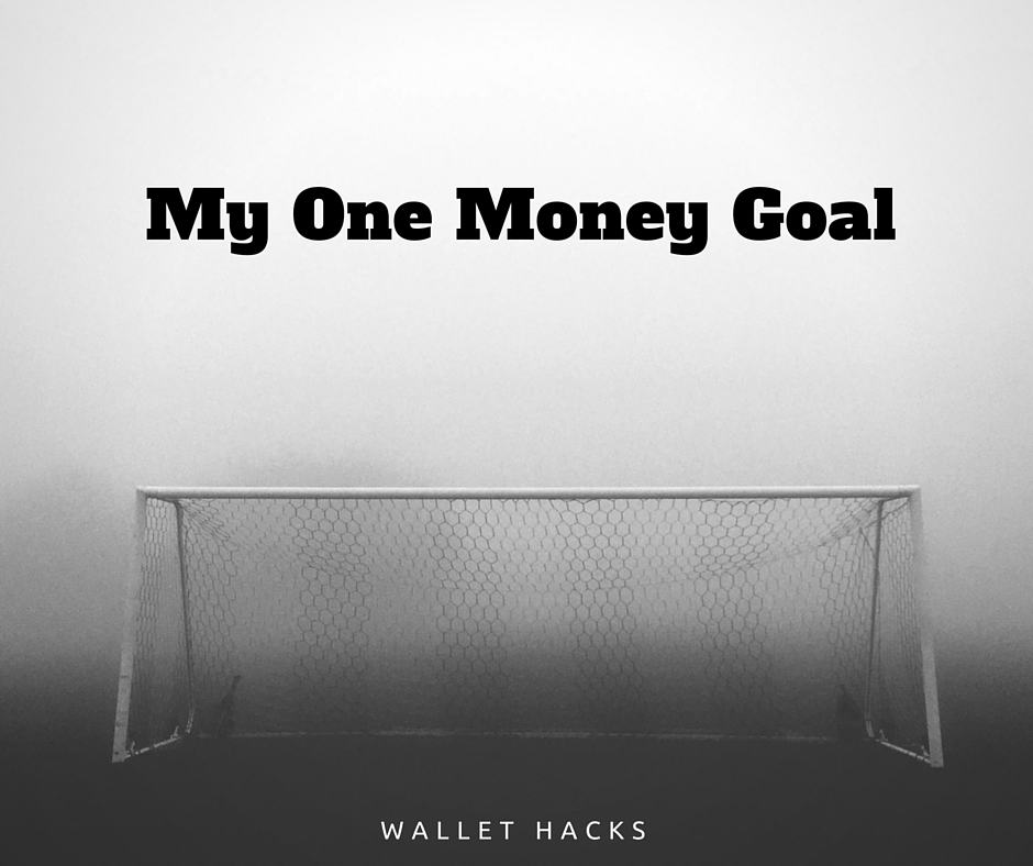 My One Money Goal