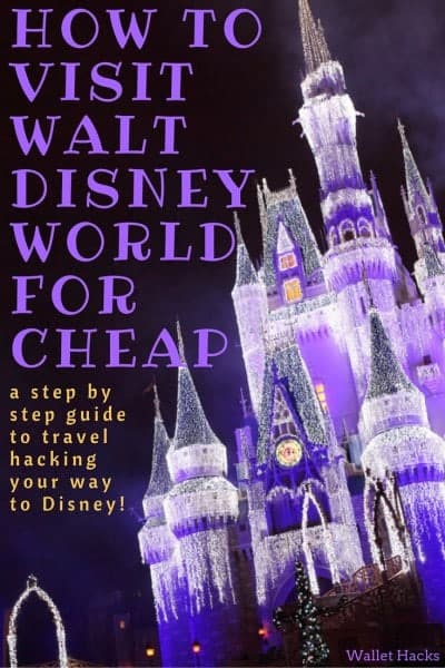 A vacation at Walt Disney World can be extremely expensive... unless you know some tips and tricks to getting there cheap. We share the best travel hacking secrets that will save you nearly $4,000 -- and have you staying in the best hotels (think the Swan and Dolphin resorts), hopping around the park, and planning on having a memorable time on a reasonable budget.