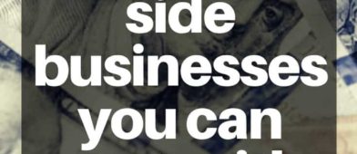 You don't need a million bucks to start a business, there are a ton of businesses you can start with less than $100 and a ton of sweat equity. See the 11 best side businesses you can start today with less than a hundred dollars.