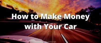 A car is expensive so not everyone has one - if you do then there are several ways you can use your car to earn a little money as a side hustle.