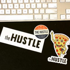 Hustle Stickers