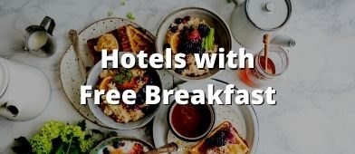 Who doesn't love waking up to a nice breakfast? Who doesn't love getting it for free too? Well if you stay at the right hotel, you could get your first meal for free. See our cheat sheet for how to get a free breakfast at these 9 brand name hotel chains.