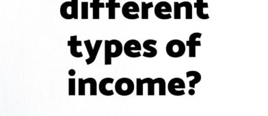 Gross income, AGI, earned income, passive income, dividends - learn the different types of income and how they fit in!