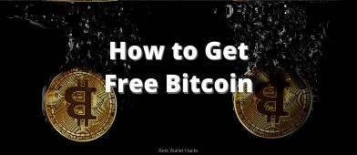 There are legitimate ways to get free Bitcoin - see all the ways I've been able to find.