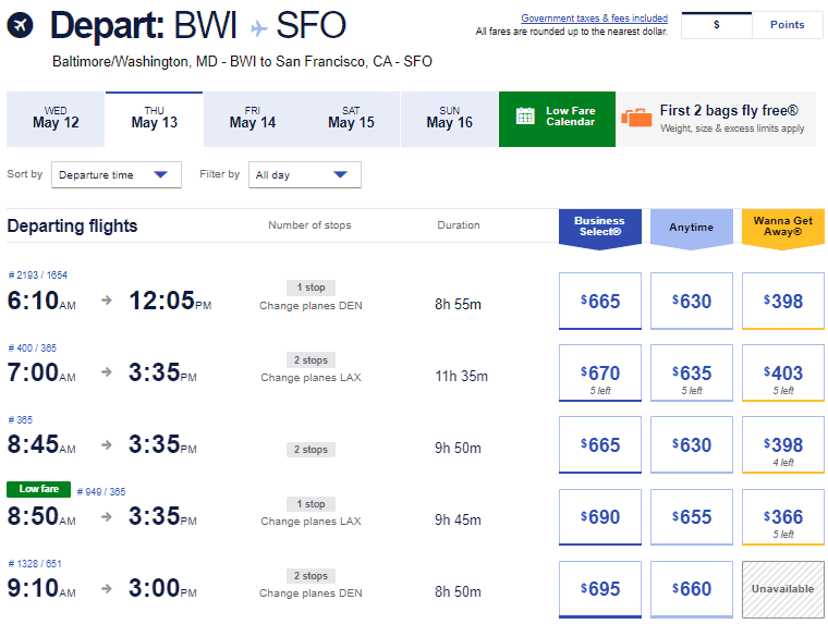 Southwest Visa Credit Card New Card Promotion Details