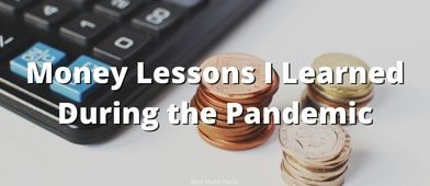 pandemic money lessons