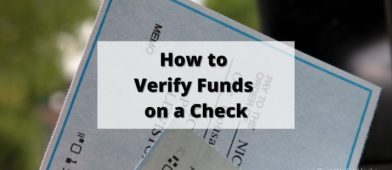 How to Verify Funds on a Check