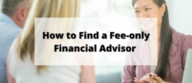 how to find a fee only financial advisor