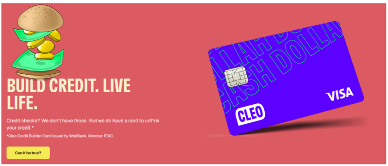 Cleo Build Credit Screenshot