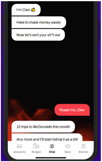 Cleo Roast Mode Screenshot