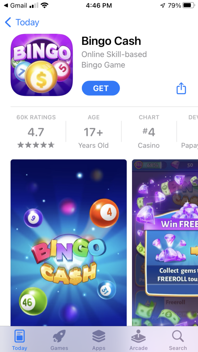 Does bingo for cash pay by PayPal?
