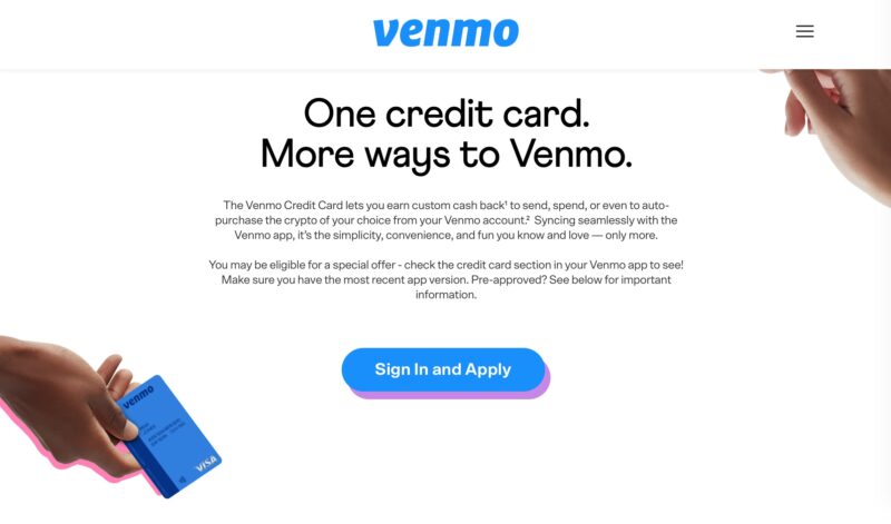 Venmo Visa Credit Card 
