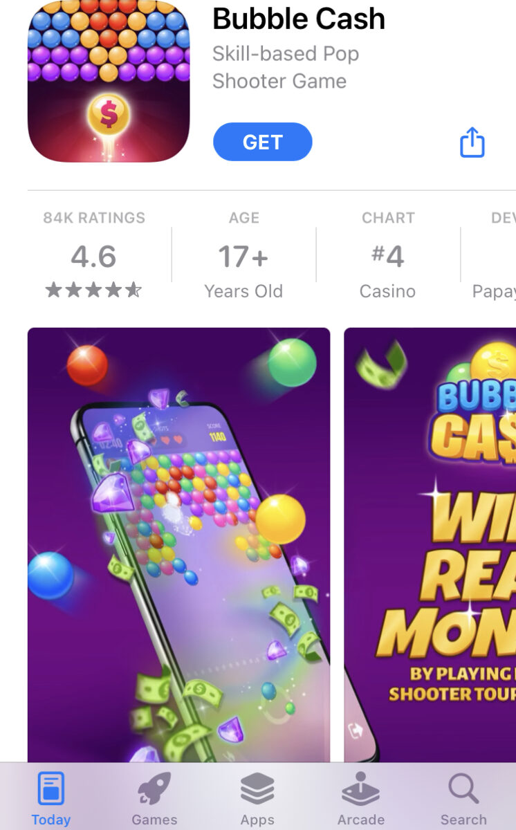 Bubble Cash App download