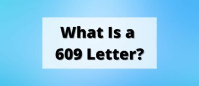 what is a 609 letter
