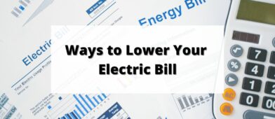 ways to lower your electric bill