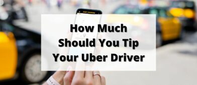 how much should you tip your uber driver