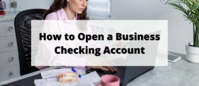 how to open a business checking account