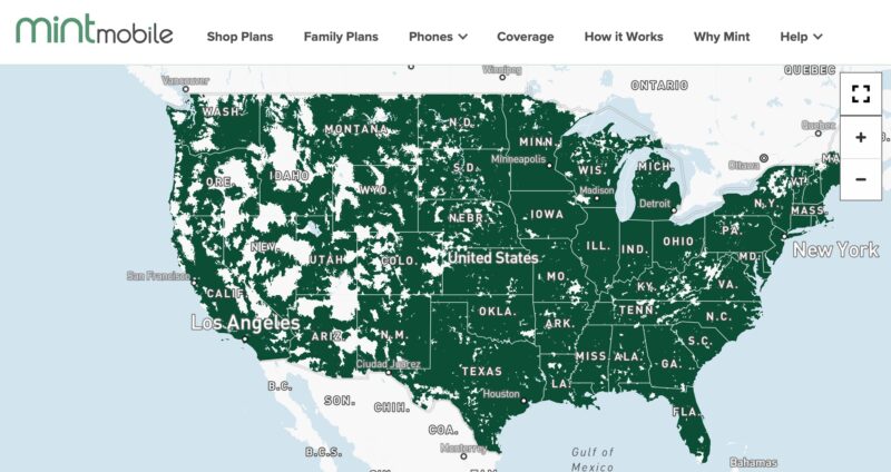 Mint mobile coverage map 